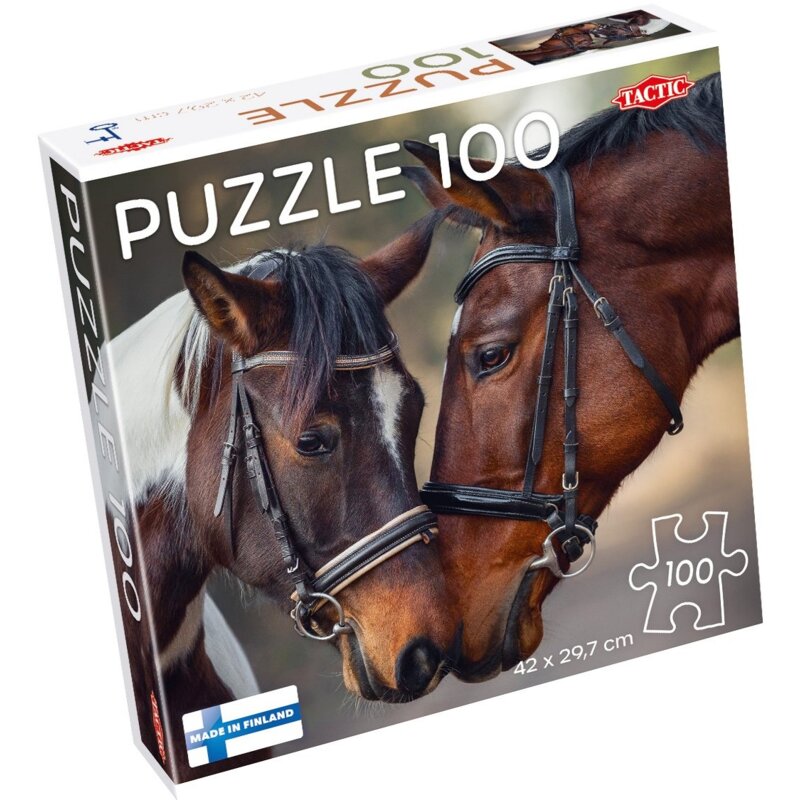 Puzzle TACTIC Lovers Horses in Love 59234 (100 elementów)