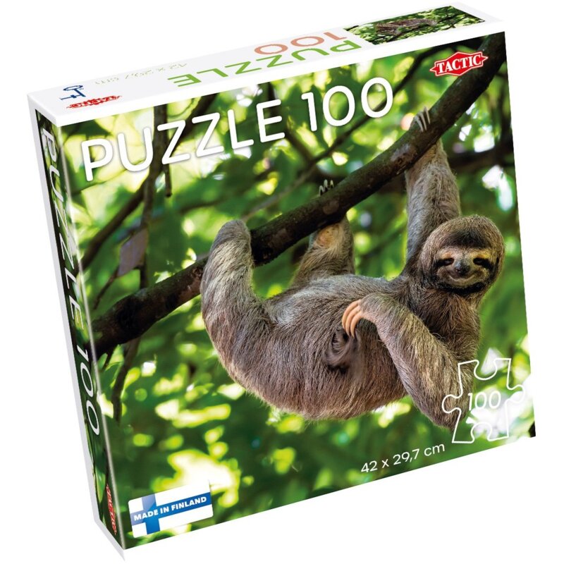 Puzzle TACTIC Lovers Sloth Hanging on Tree 59236 (100 elementów)