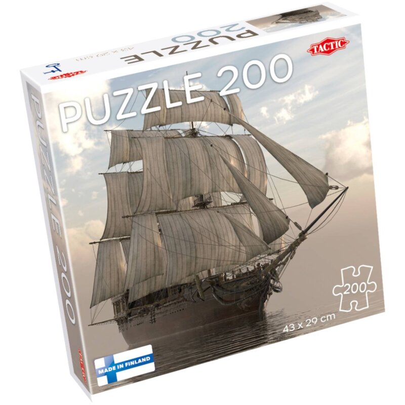 Puzzle TACTIC Lovers Sailboat at Sea 59241 (200 elementów)