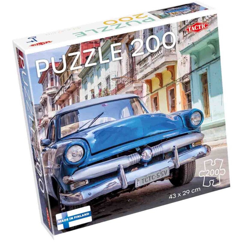 Puzzle TACTIC Lovers Vintage Car in Havana 59242 (200 elementów)