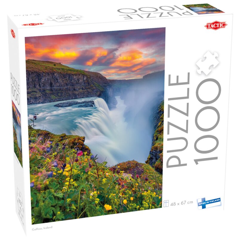 Puzzle TACTIC Lovers Gullfoss, Iceland​ 60681 (1000 elementów)