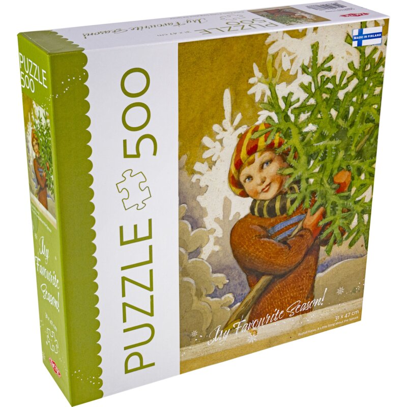 Puzzle TACTIC Lovers A Little Song about the Spruce 60687 (500 elementów)