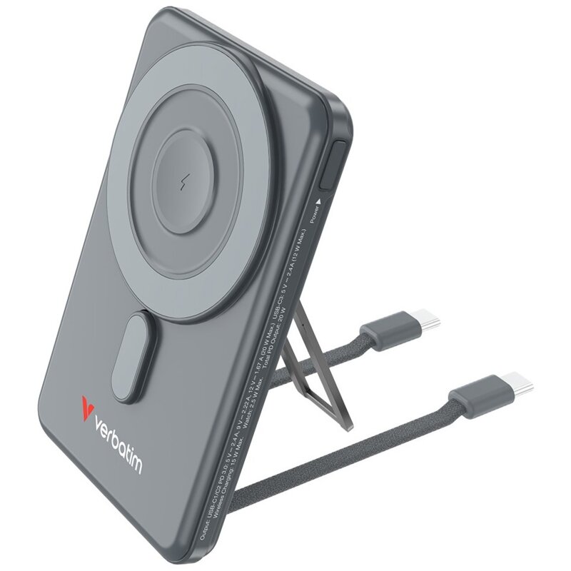 Powerbank VERBATIM Charge 'n' Go 5000mAh 20W Szary