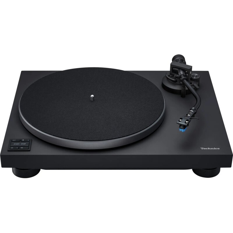 Gramofon TECHNICS SL-40CBT Czarny, Napęd bezpośredni, BT, Przedwzm. gramofonowy, Prędkość odtw. 33 1/3,45 obr./min