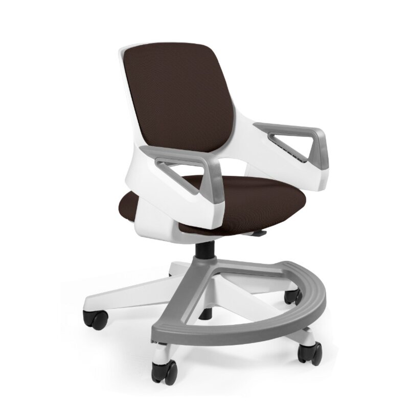 Ergonomiczny fotel dziecięcy ROOKEE cocoa tkanina