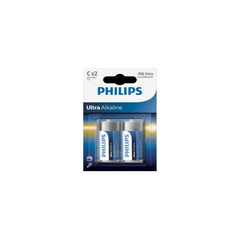 Bateria PHILIPS ExtremeLife R14 (2 szt.)