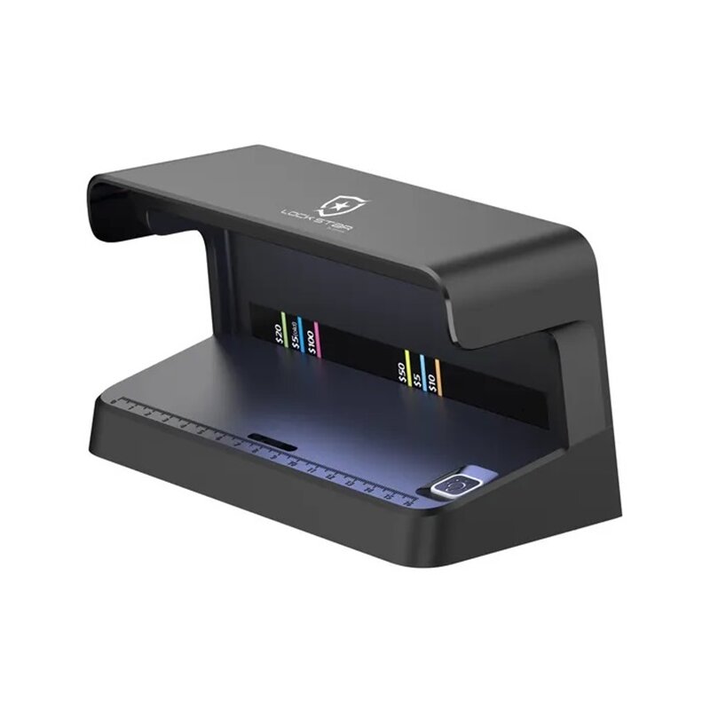 Detektor fałszywych banknotów i dokumentów UV EXTRALINK Lockstar N-116 USB-C Czarny
