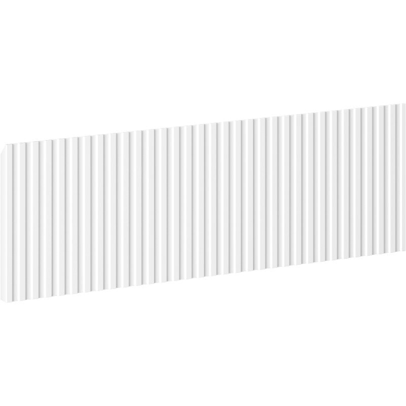 Mexen Rivel front ryflowany do korpusu szafki łazienkowej 60 x 20 cm, biały mat - 91A20-0600-235-1-01