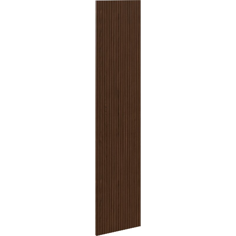 Mexen Rivel front ryflowany do korpusu szafki łazienkowej 35 x 160 cm (1 szt.), orzech - 91A21-1600-300-1-86