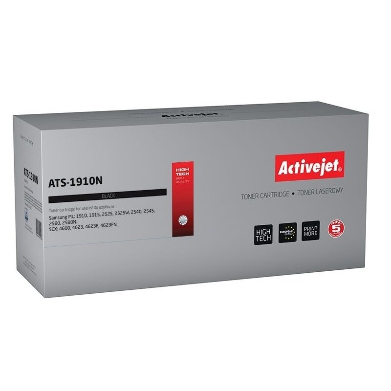 Activejet ATS-1910N Toner do drukarki Samsung, Zamiennik Samsung MLT-D1052L;  Supreme;  2500 stron;  czarny.