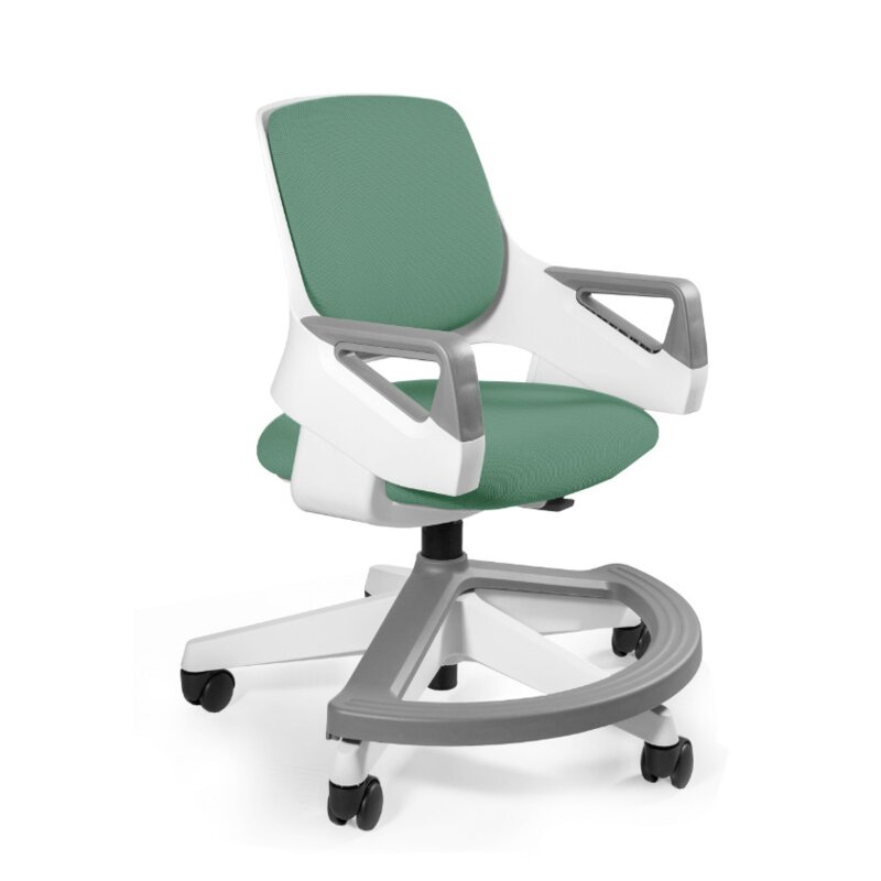 Ergonomiczny fotel dla dziecka ROOKEE tealblue tkanina