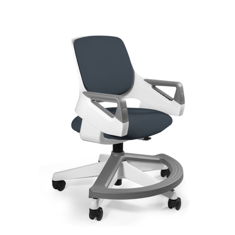 Ergonomiczny fotel dziecięcy ROOKEE stellblue tkanina