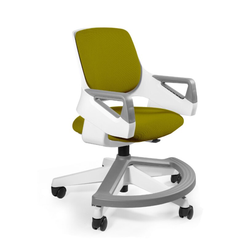 Ergonomiczny fotel dla dziecka ROOKEE olive tkanina