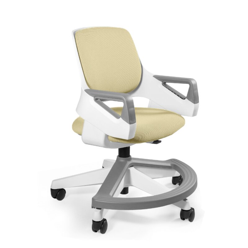 Ergonomiczny fotel dla dziecka ROOKEE buttercup tkanina