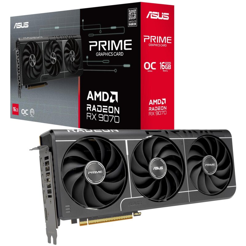 Karta graf. ASUS PRIME RX9070 O16G EVO