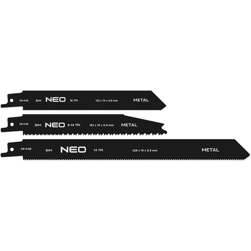 Brzeszczot NEO TOOLS 58-048 (3 szt.)