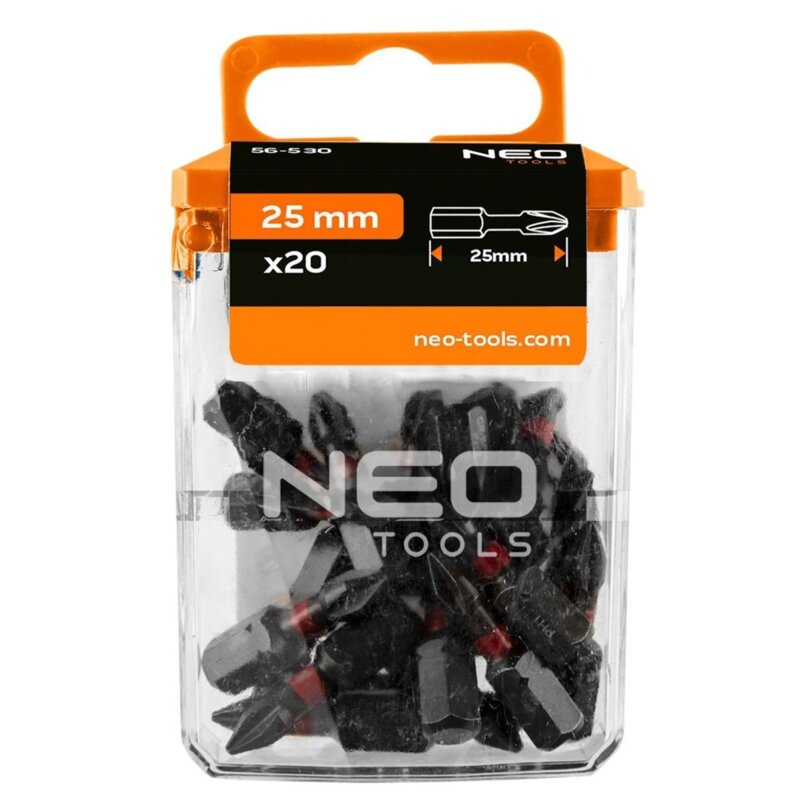 Bity udarowe NEO TOOLS 56-530 (20 szt.)