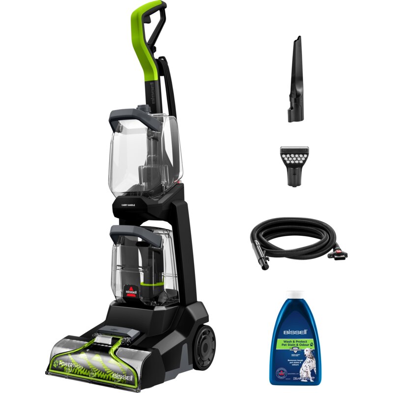Odkurzacz pionowy BISSELL PowerWash Pet 3878N separacja wody Przewodowy (Mopujący)