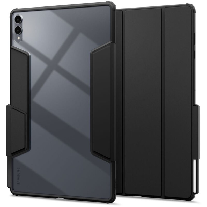 Etui do Samsung Galaxy Tab S11 Ultra/S12 Ultra 14.6 SPIGEN AirSkin Pro Przezroczysto-czarny