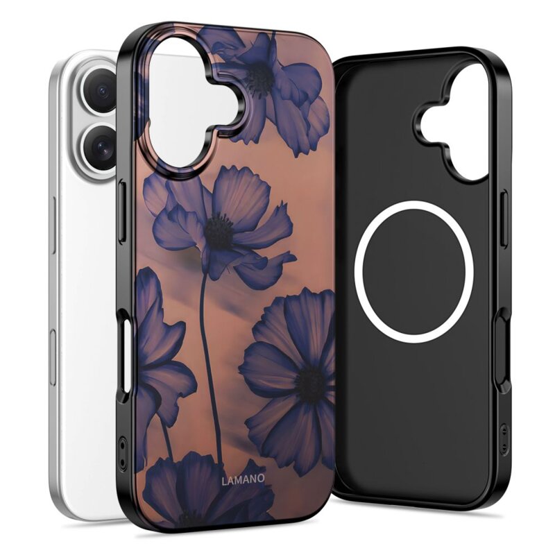 Etui TECH-PROTECT Lamano MagSafe do Apple iPhone 17 Kwiaty