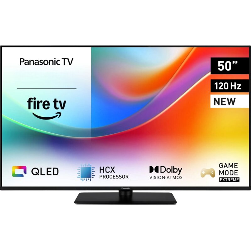 Telewizor PANASONIC TV-50W85BEZ 50" QLED 4K 120Hz VRR Fire TV Dolby Vision Dolby Atmos HDMI 2.1