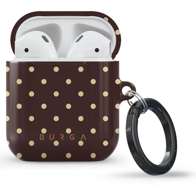 Burga Sorry Busy do Apple AirPods Brązowo-beżowy