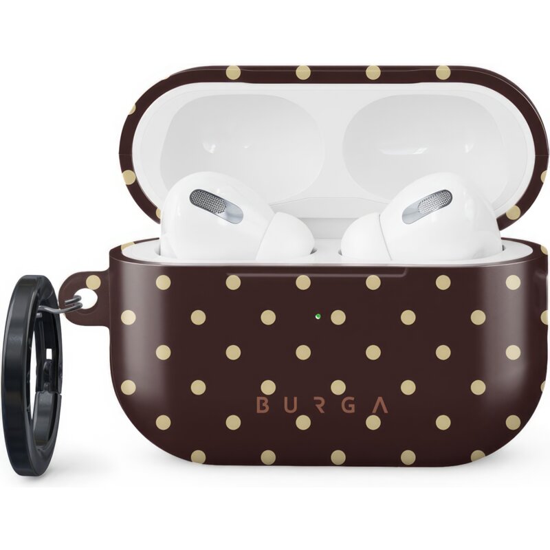 Burga Sorry Busy do Apple AirPods Pro 2 Brązowo-beżowe