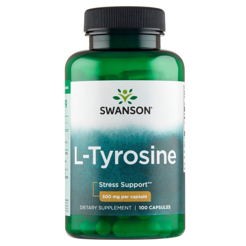 Aminokwasy SWANSON L-tyrozyna (100 kapsułek)