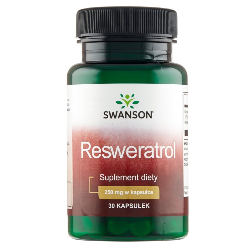 Suplement diety SWANSON Resveratrol (30 kapsułek)