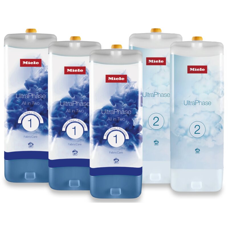 Płyn do prania MIELE Set 5 UltraPhase All in Two 1 i 2 5 x 1400 ml Uniwersalny