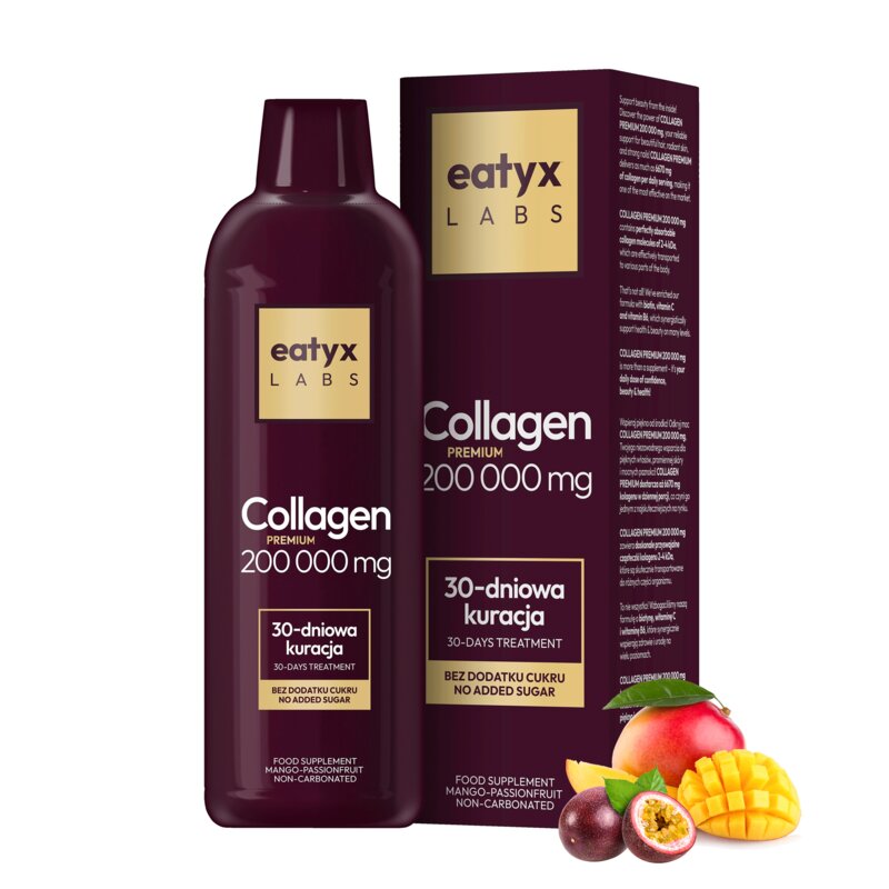 Kolagen EATYX Labs Premium 200000 mg Mango-marakuja (1000 ml)
