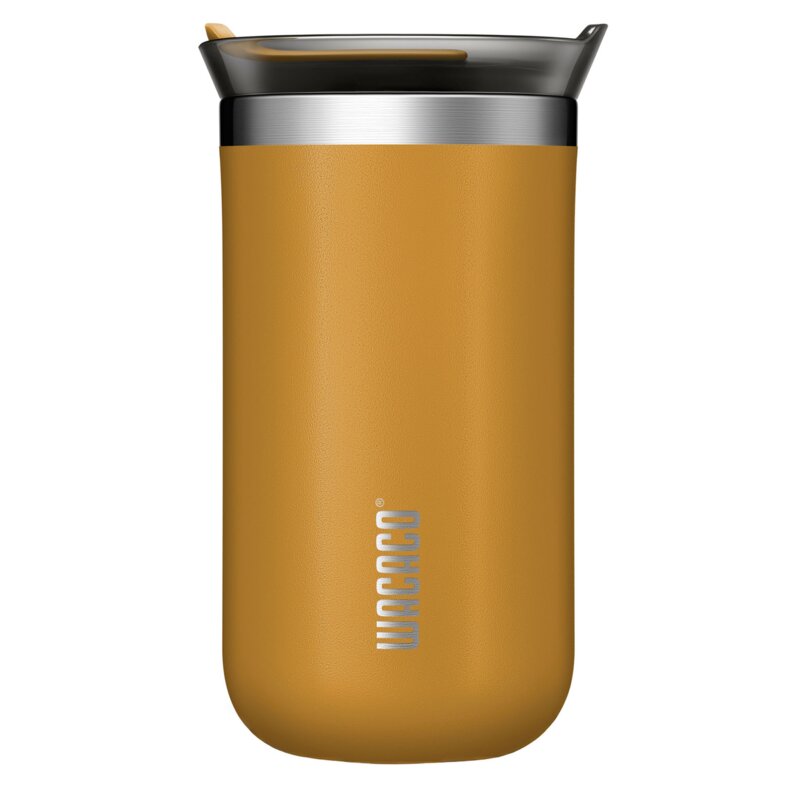 Kubek termiczny WACACO Octaroma Lungo Żółty 300ml