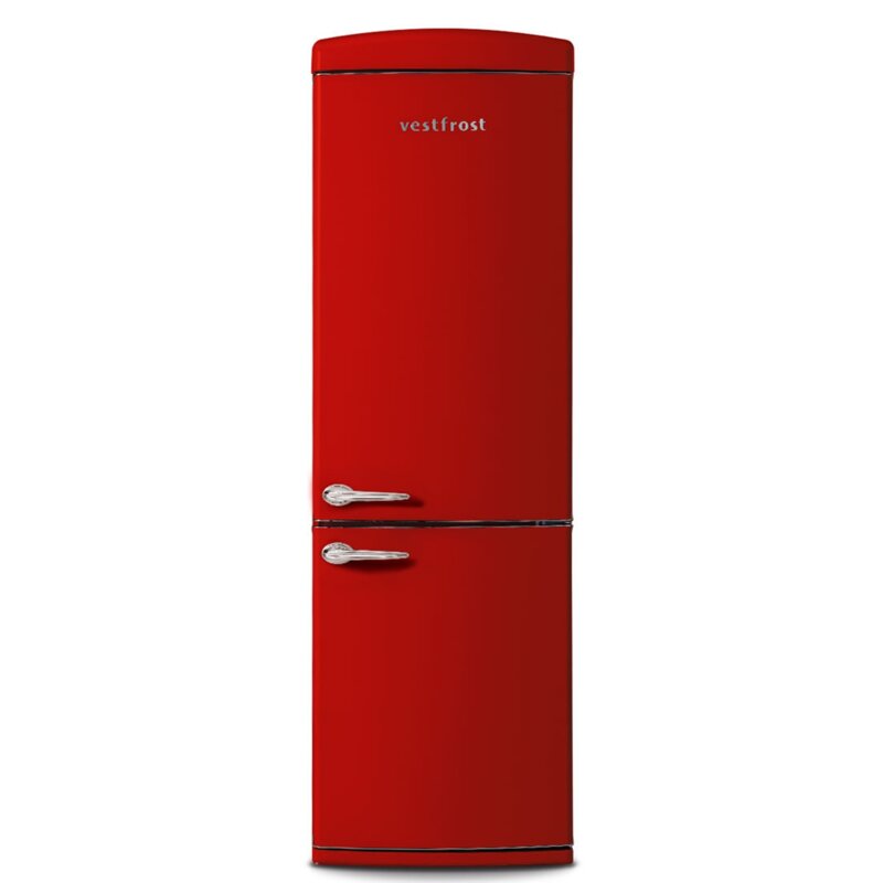 Lodówka VESTFROST VR-FB373-2E2RD No Frost 190.1cm Czerwona