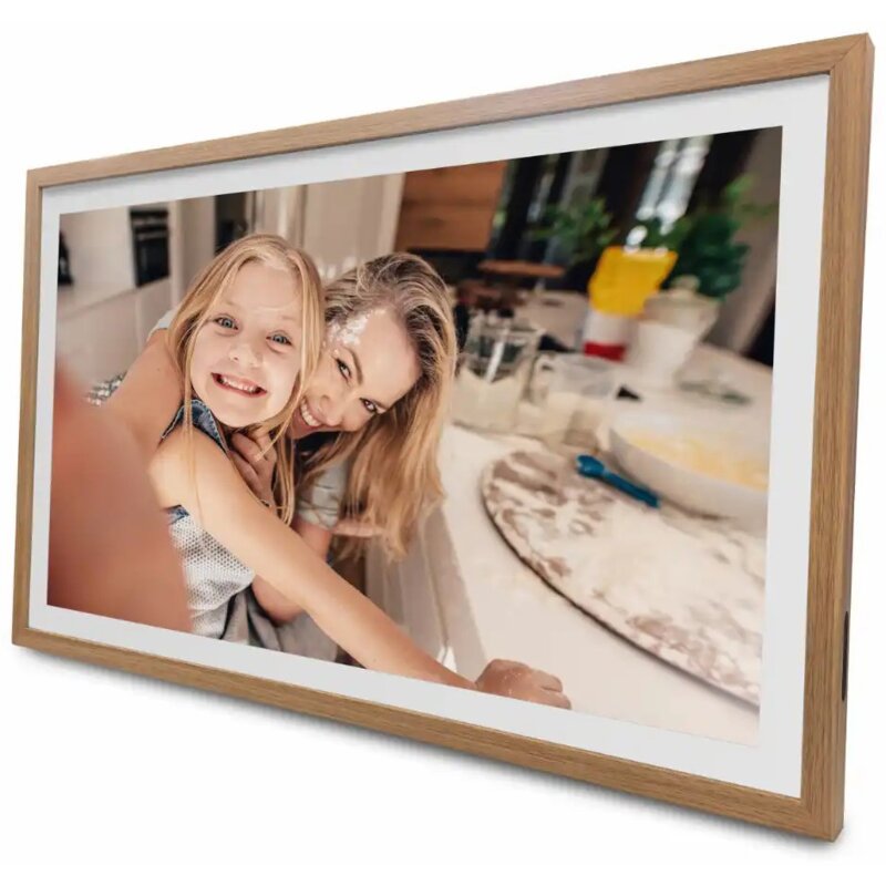 Ramka cyfrowa DENVER Frameo PFF-3263LW Jasnobrązowy