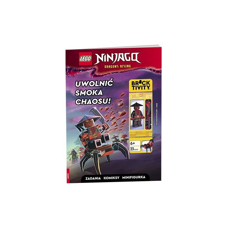 LEGO NINJAGO. UWOLNIĆ SMOKA CHAOSU Praca zbiorowa