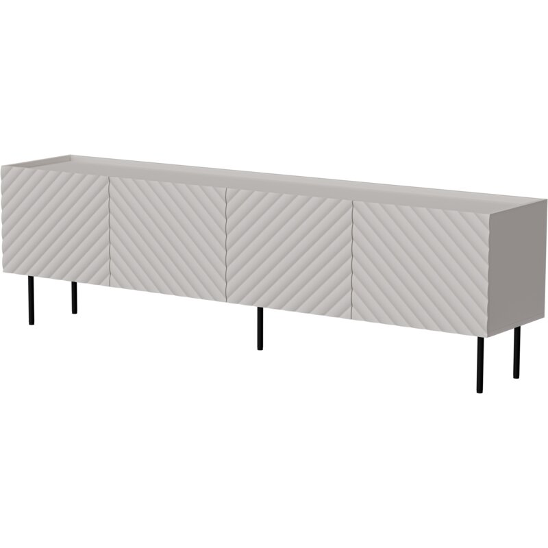 Szafka RTV 4D LUCCA 200x40x59 kaszmir
