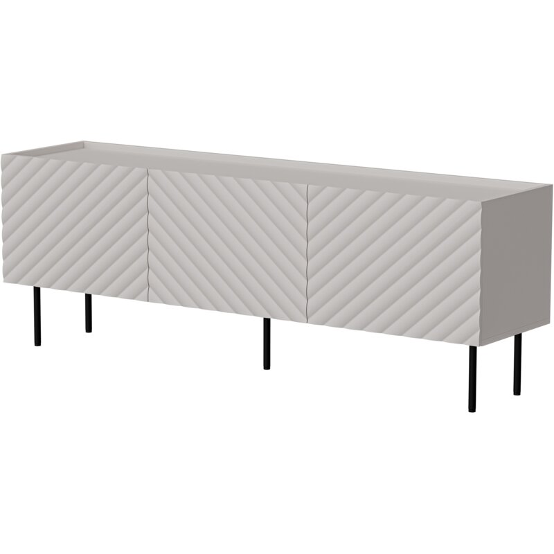 Szafka RTV 3D LUCCA 165x40x59 kaszmir