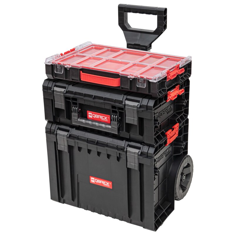 Mobilna skrzynia QBRICK System PRO Set 4 2.0 Czarny