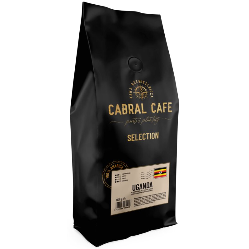 Kawa ziarnista CABRAL CAFE Selection Uganda 1 kg