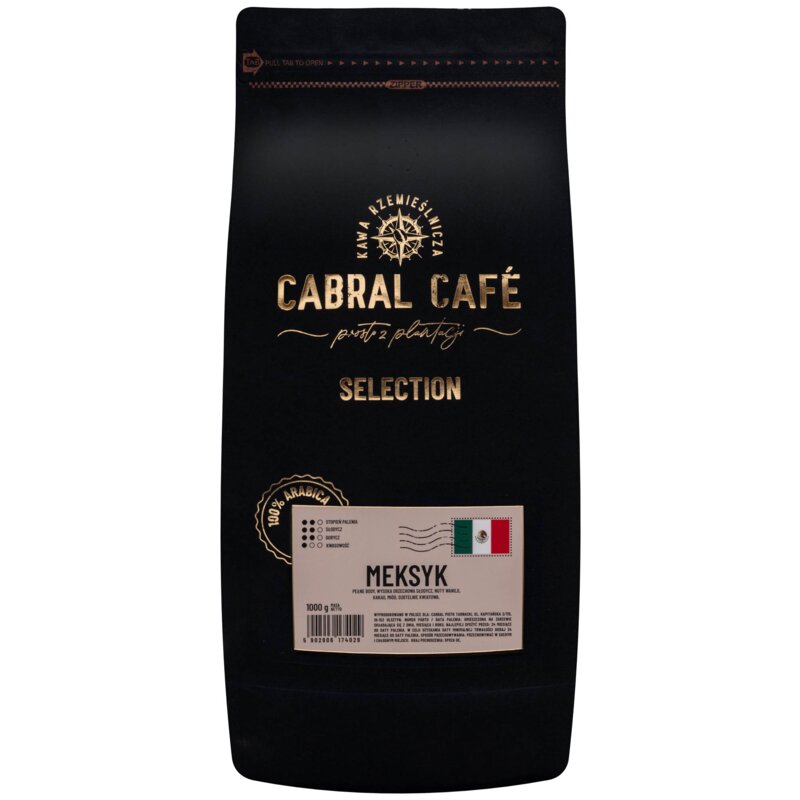 Kawa ziarnista CABRAL CAFE Selection Meksyk 1 kg
