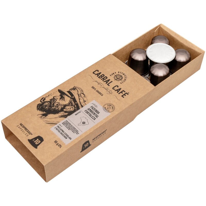 Kapsułki CABRAL CAFE Fazenda Ambiental Fortaleza do ekspresu Nespresso