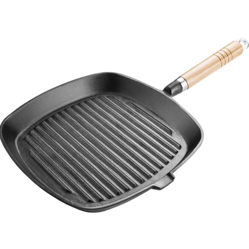 Lamart Patelnia żeliwna grillowa LT 1063, 24cm