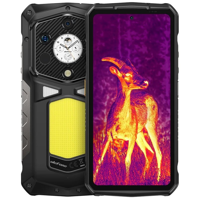 Smartfon ULEFONE Armor 29 Pro Thermal 5G 16/512GB 6.67" 120Hz Czarny