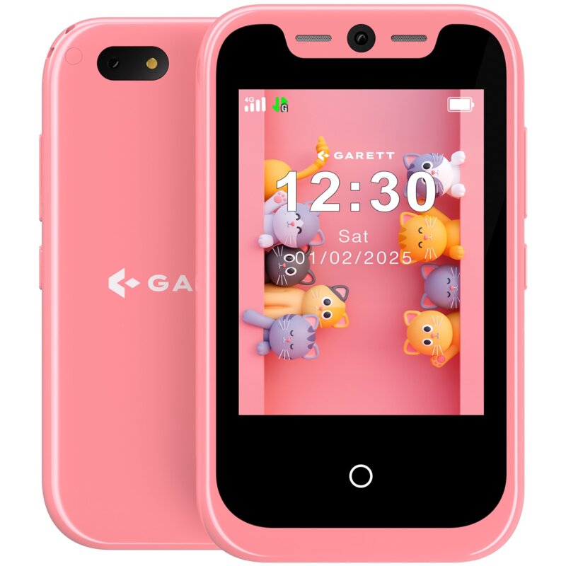 Smartfon GARETT OneKid Phone 48MB/16GB 2.8" 60Hz Różowy