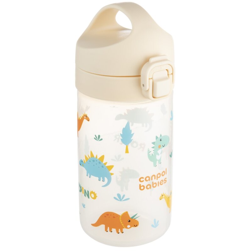 Bidon CANPOL BABIES Junior 56/624 400 ml Beżowy