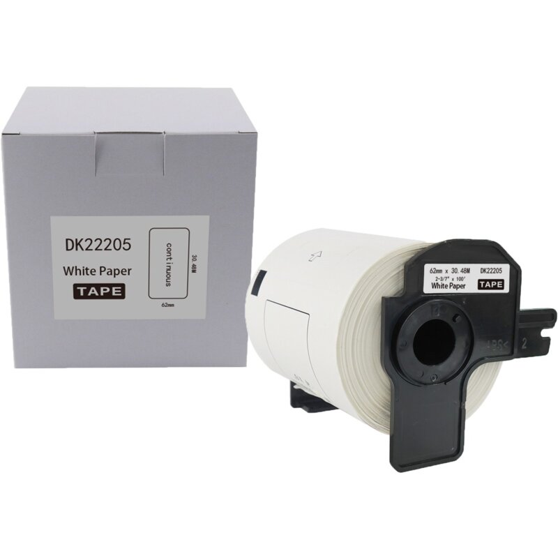 Etykieta PRISM do Brother DK-22205 62 mm x 30.48 m