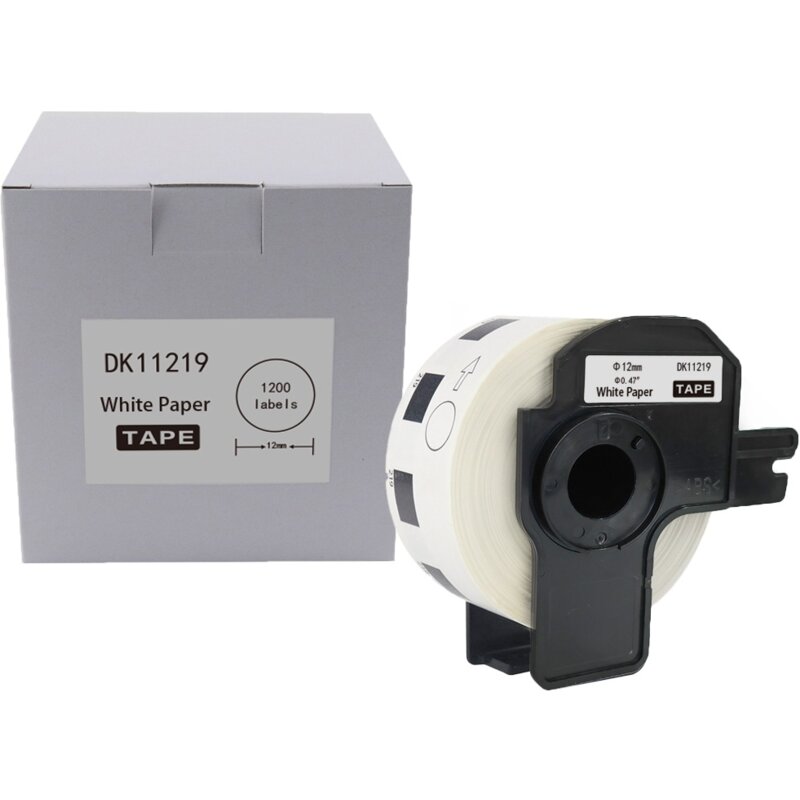 Etykieta PRISM do Brother DK-11219 12 x 12 mm