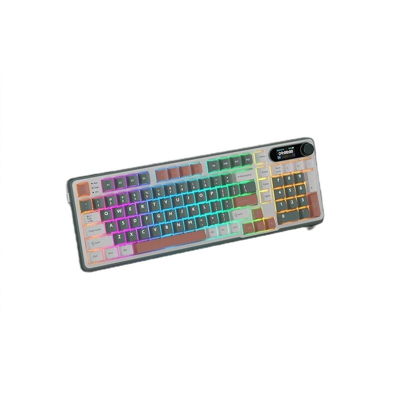 Klawiatura ROYAL KLUDGE RK-S98 Chartreuse Switch Wielokolorowy