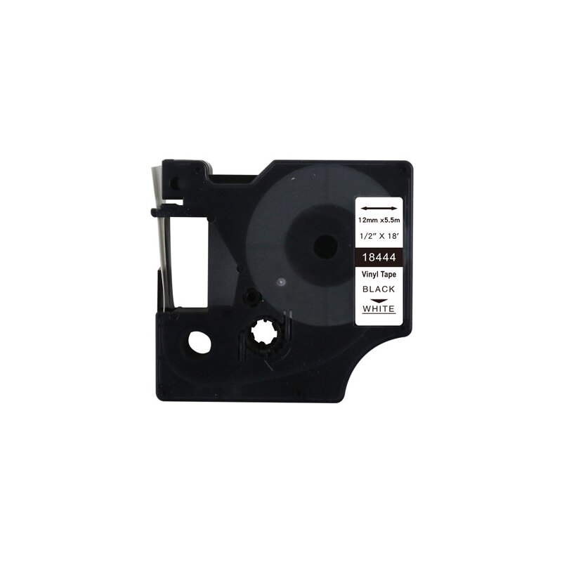 Taśma PRISM ZDT-D118444 12 mm x 5.5 m Czarny na białym Zamiennik