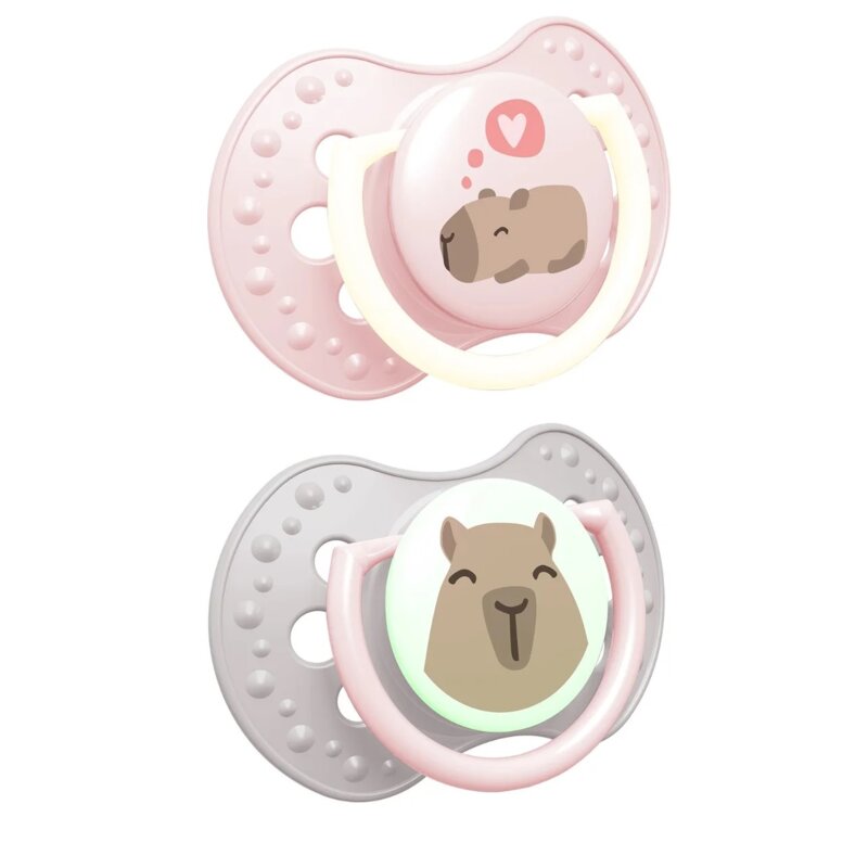 Smoczek LOVI CapiChill Girl 6-18 m (2 sztuki)